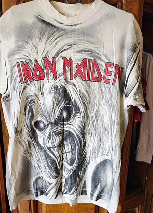 Футболка iron maiden (stedman) с тотальным принтом all over print