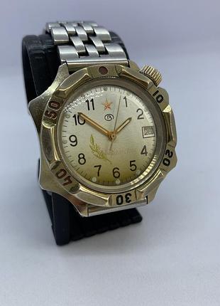 Вінтажний годинник vostok адміральські 1990-х, механічний, календар
