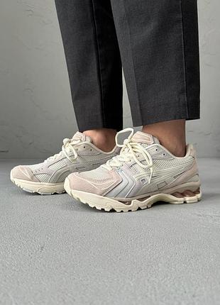 😍 женские кроссовки asics gel-kayano 14 beige/pink