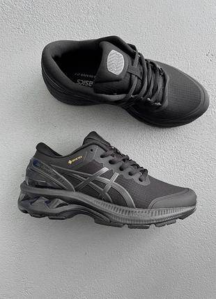 Мужские кроссовки asics gel-kayano 27 black gore-tex
