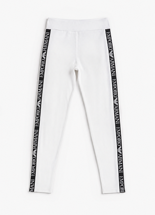 Лосины леггинсы белые лосины с лампасами emporio armani