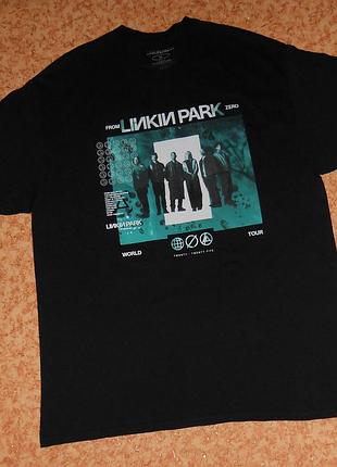 Футболка linkin park/from zero/рок мерч
