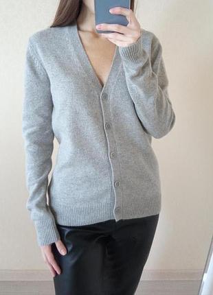 Вовняний кардиган uniqlo