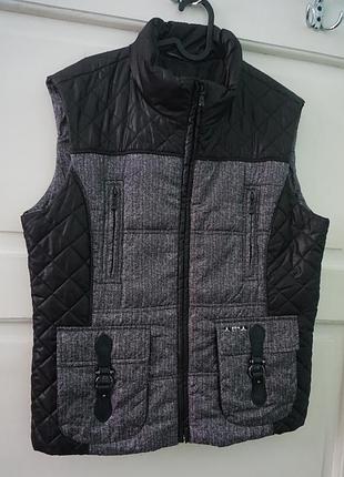 Жилетка женская, mise au green, размер m/l, демисезонная