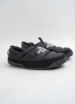 Тапочки мужские the north face nuptse черные зимние размер 42