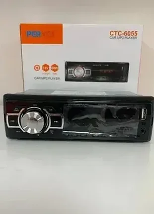Автомагнитола pervoi ctc-6055 car mp3 player с двумя usb-картами bluetooth