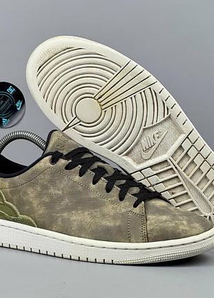 Nike air jordan 1 centre court кеды кеди кроссовки кросівки обувь взуття шкіра черевики демисезон ботинки кожа классика джордан найк