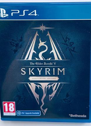 The elder scrolls v skyrim anniversary edition, б/у, русская версия - диск для playstation 4