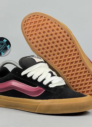 Vans knu skool кеди кросівки кеды кроссовки обувь взуття черевики для міста класичні повсякденне універсальні ванс олд скул скейт шузы дутыши кну
