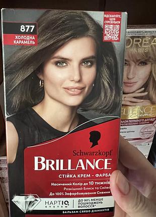 Інтенсивна крем-фарба для волосся  brillance intensiv color creme
