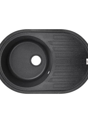 Кухонна мийка lidz 780x500/200 bla-03 (lidzbla03780500200)