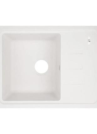Кухонна мийка lidz 620 x 435/200 whi-01 (lidzwhi01620435200)