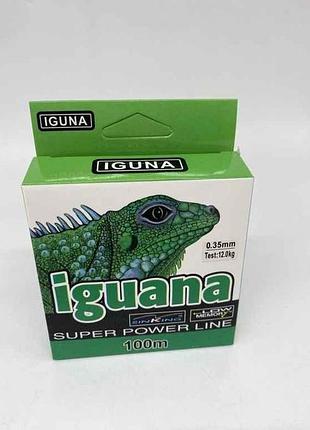 Лiска iguana 0,35мм 12кг 100м прозорий sm-y-18-035 тм prc