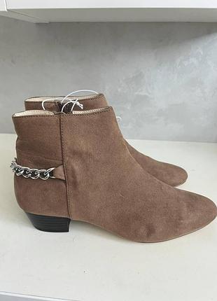 Ботильйони жіночі h&m челсі коричневі розмір 37