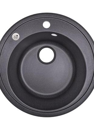 Кухонна мийка lidz d510/200 bla-03 (lidzbla03d510200)