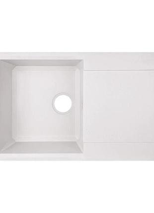 Кухонная мойка lidz 790x495/230 whi-01 (lidzwhi01790495230)