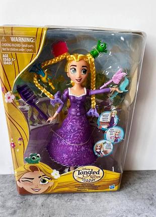 Лялька disney рапунцель tangled hasbro з довгим волоссям та аксесуарами