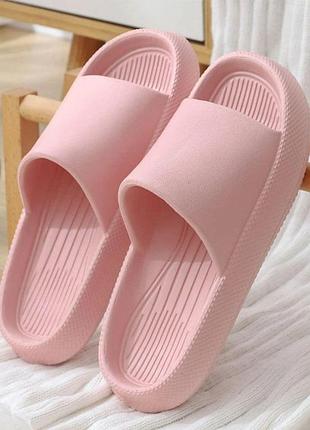Женские шлепанцы shein, розовые, легкие, для дома и пляжа