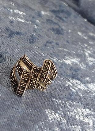 Кольцо,  женское,  срібло, серебро,  925 проба, размер 19