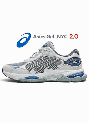 Asics gel-nyc 2.0 'gravel piedmont grey'