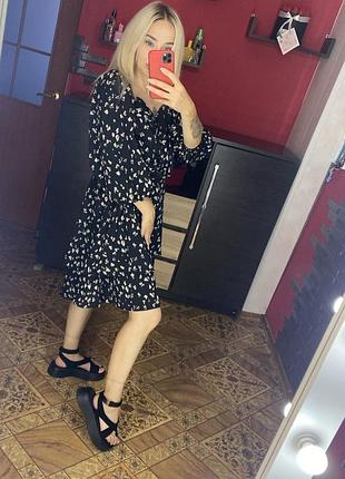 Платье принт 🌺👌 4