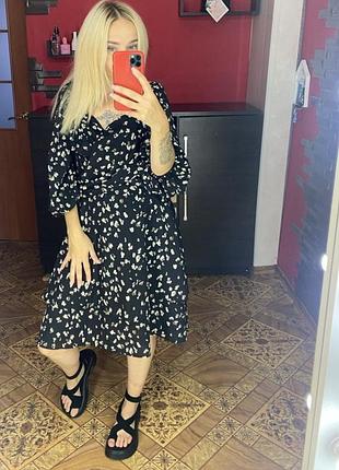Платье принт 🌺👌 3