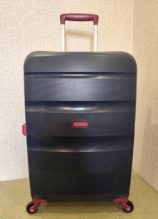 American tourister 67 см чемодан средний чемодан средной купит полипропилен полипропиленовый