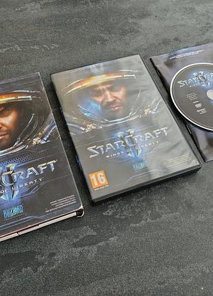 Диск starcraft ii wings of liberty (pc)