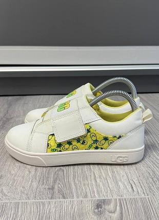 Кеди дитячі ugg kids rennon low pineapple stuffie шкіряні розмір 33,5