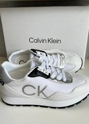 Женские кроссовки calvin klein caden белые us7