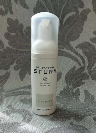 Очищуюча пінка для обличчя dr. barbara sturm cleanser (50 мл, travel size)