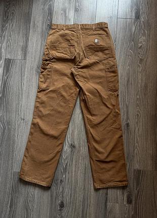 Carhartt carpenter pants штани кархартт робочі канвас 33х34