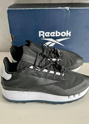 Кроссовки женские reebok черные текстильные на платформе оригинал 37 размер