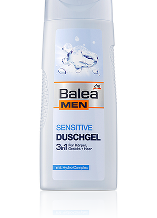 Гель для душу 3в1 balea men sensetive 300 мл. нiмеччина