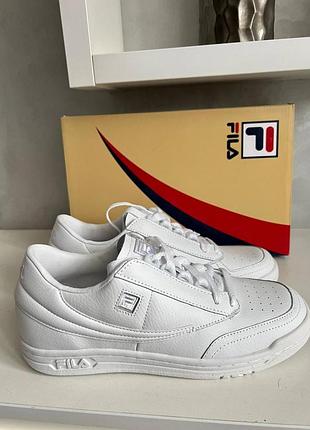 Кроссовки fila, унисекс, белые, eu 41 (us 8), стелька 26 см