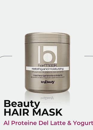 Beauty hair mask al proteine del latte & yogurt відновлююча маска для волосся з протеїнами молока та йогурту,