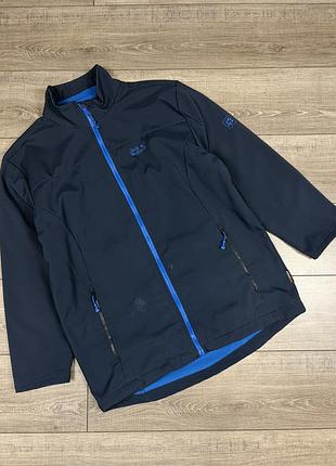 Оригінальна куртка софтшелл jack wolfskin element softshell jkt