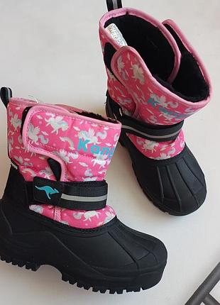 Оригинальные зимние kangaroos p29 длина стельки по факту 18см