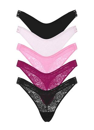Набір трусиків pink victoria’s secret