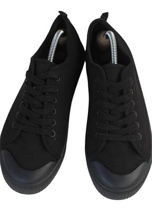 F&f,нові чорні кеди,макасини р.39