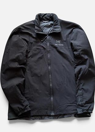 Чорна куртка arcteryx down lt atom