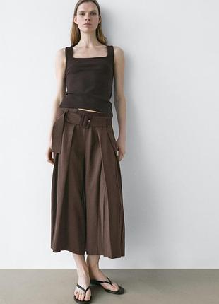 Спідниця-брюки юбка-кюлоти  massimo dutti