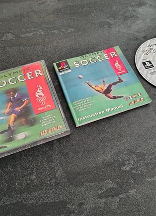 Диск olympic soccer (playstation one)