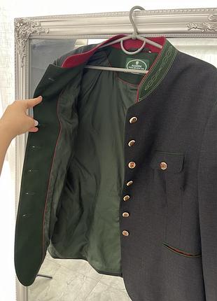Баварський мюнхенський жакет піджак pure new wool