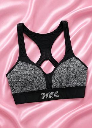 Фирменный стильный топ лиф victoria’s secret pink