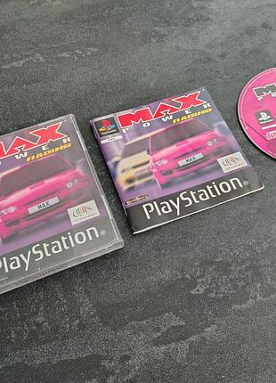 Диск max power racing (playstation one)