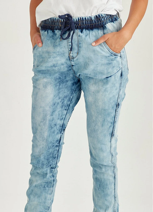 Трикотажные джогеры джинсы 83% хлопок eleven cyoop jeans