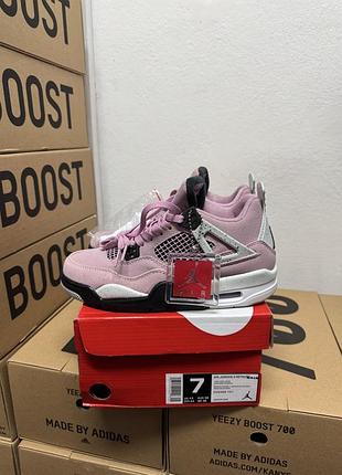 Кроссовки nike jordan 4 pink / найк джордан 4 розовые 36 37 38 39 40 41