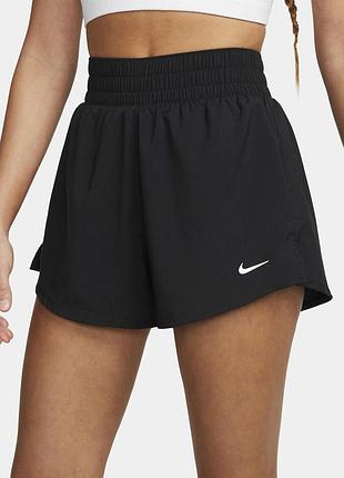 Жіночі шорти dri-fit nike one black 2 в 1  код: dx6016-010, dx6016-011 розмір: s, м