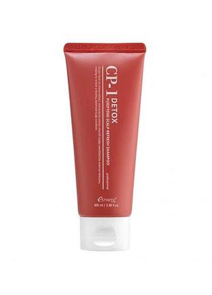Шампунь детокс для кожи головы cp-1 detox scalp себорегулирующий с экстрактом имбиря для очищения волос 100 мл